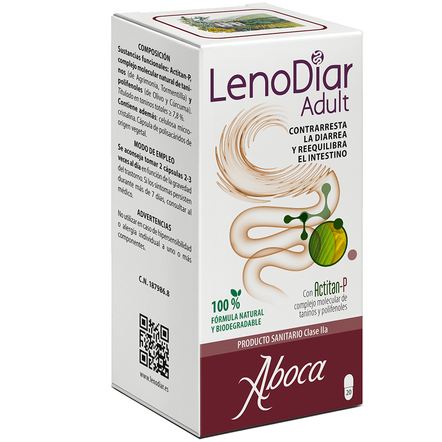 Aboca Lenodiar Adult 20 cápsulas