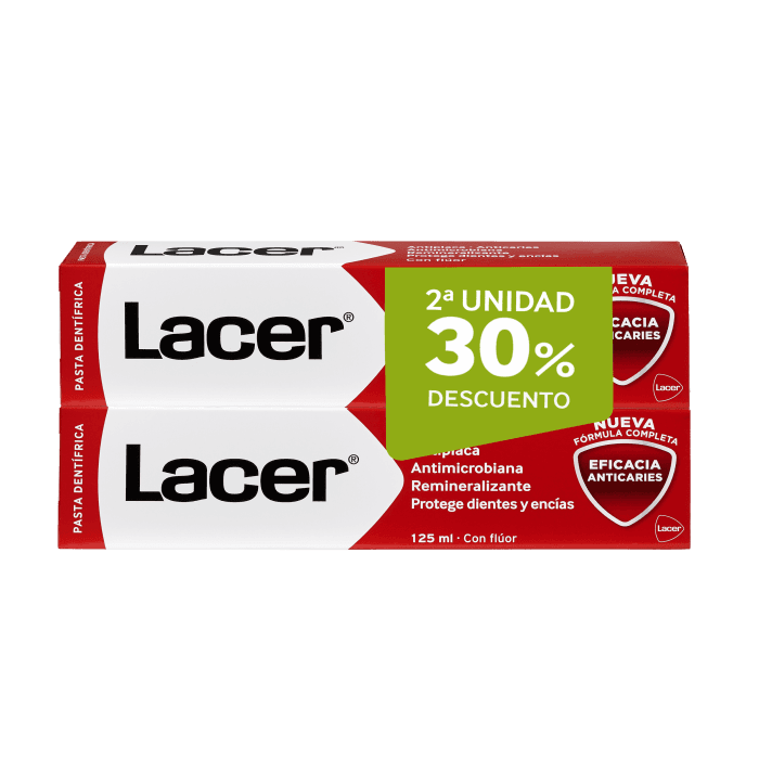 Lacer Duplo Pasta Dental 2x125ml