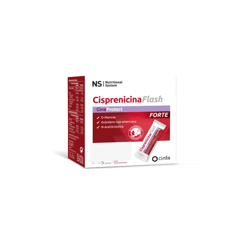 NS Gineprotect Cisprenicina Flash Forte 5 sobres