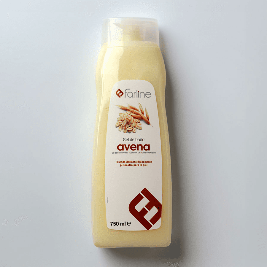 Farline Gel de Baño Avena 750ml