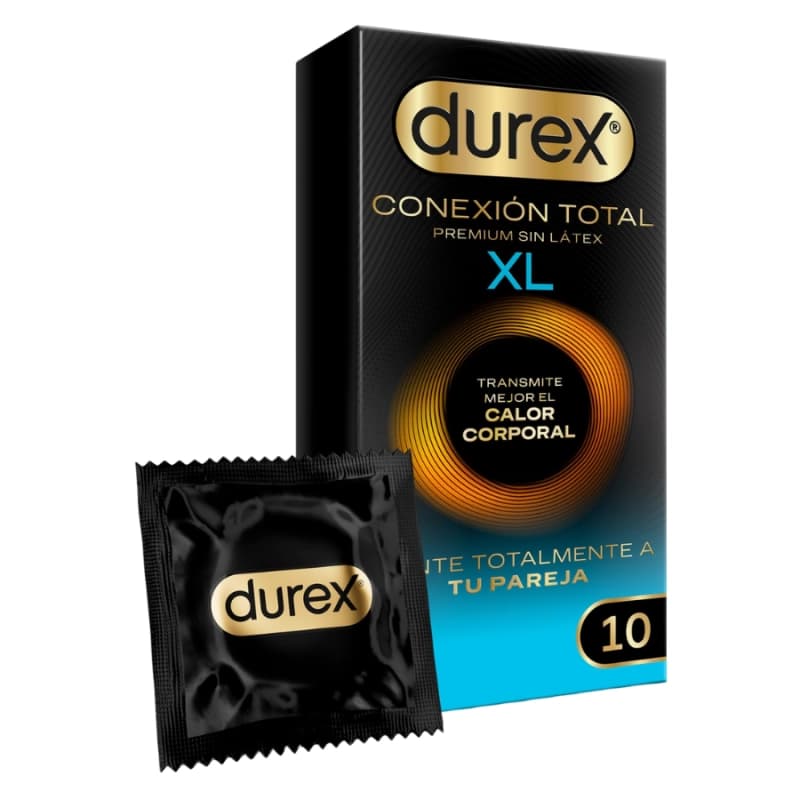 Durex Conexión Total XL Preservativos Sin Látex 10 unidades