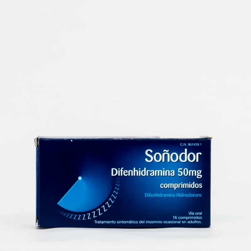 Urgo Soñodor Difenhidramina 16 comprimidos